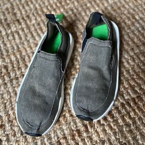 SANUK Chiba Quest Slip On Shoes Olive Brown 6 NWT